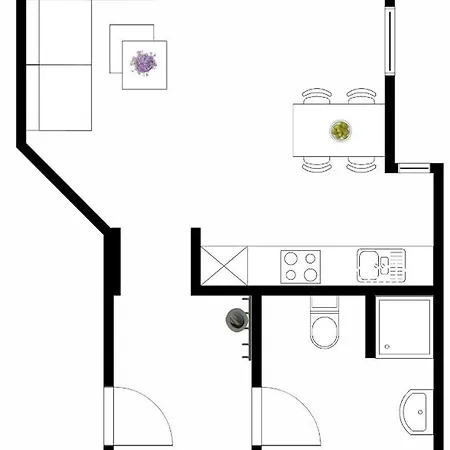 Appartementhaus Ostseebrise 1 Apartamento